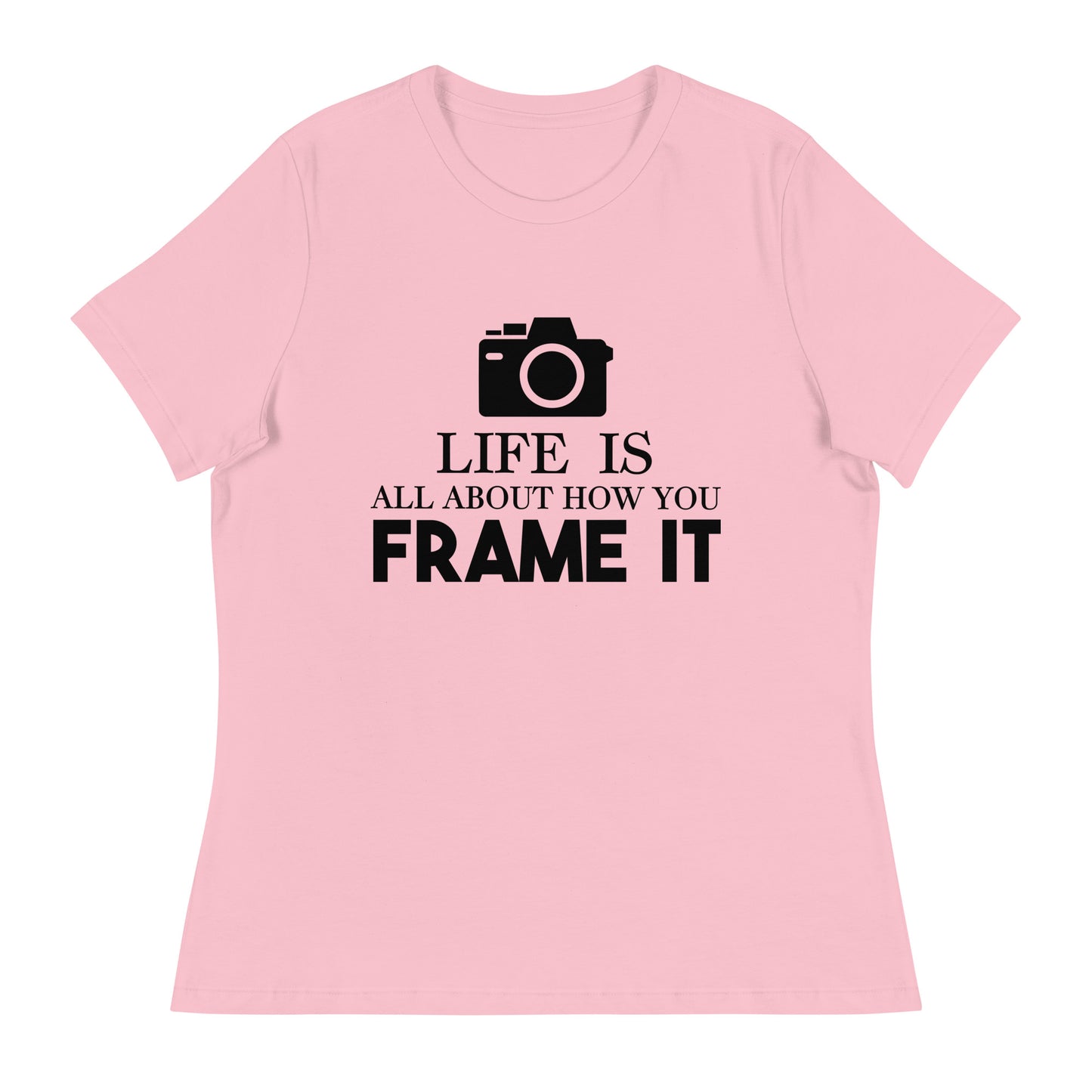 T-shirts Fille - Frame it - Logo Noir