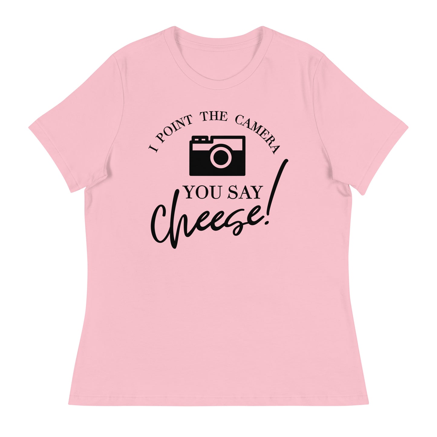 T-shirts fille - Tu dis fromage - Logo noir