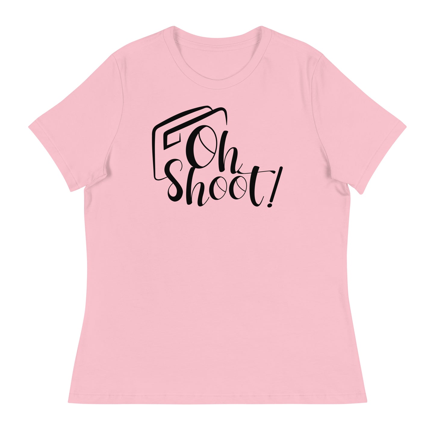 T-shirts Fille -Oh Shoot- Logo Noir