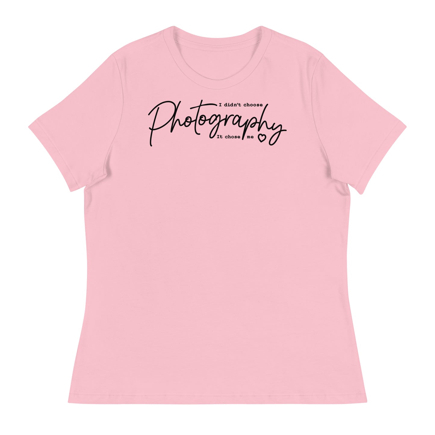 T-shirts fille - photographie - Logo noir
