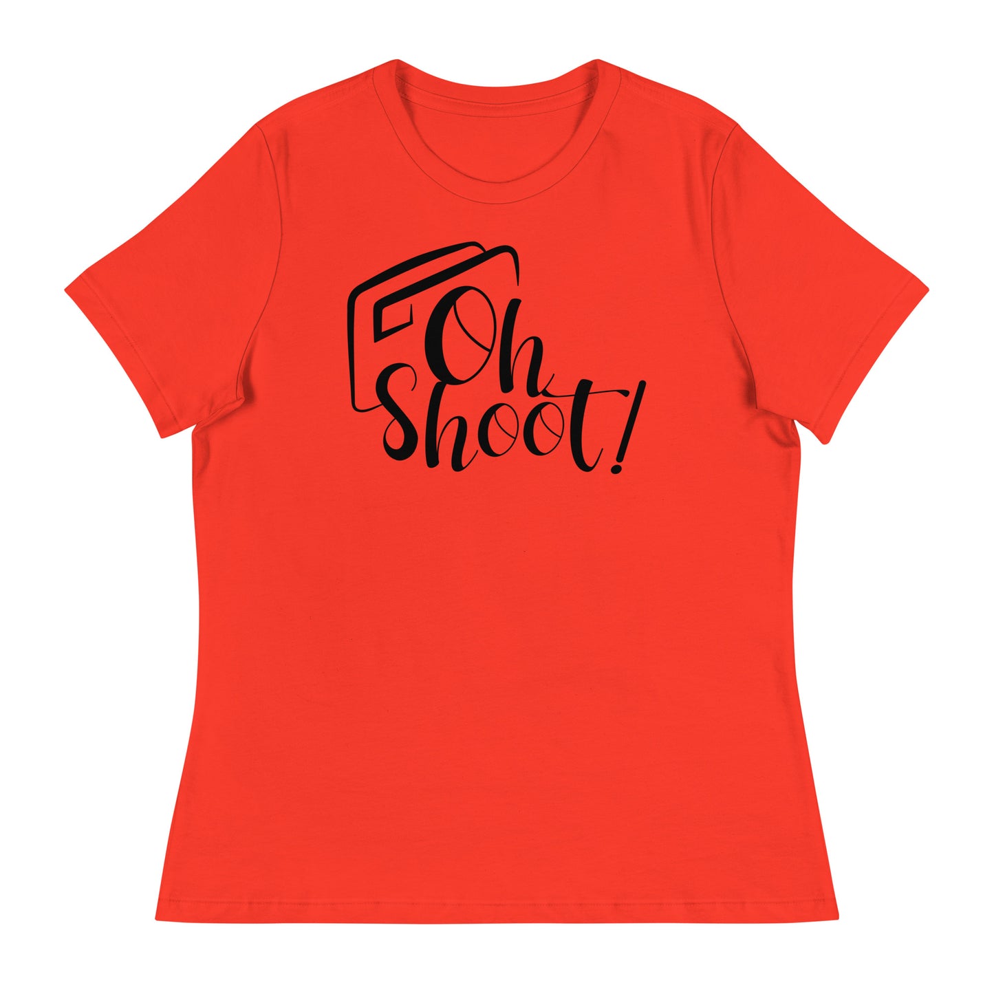 T-shirts Fille -Oh Shoot- Logo Noir