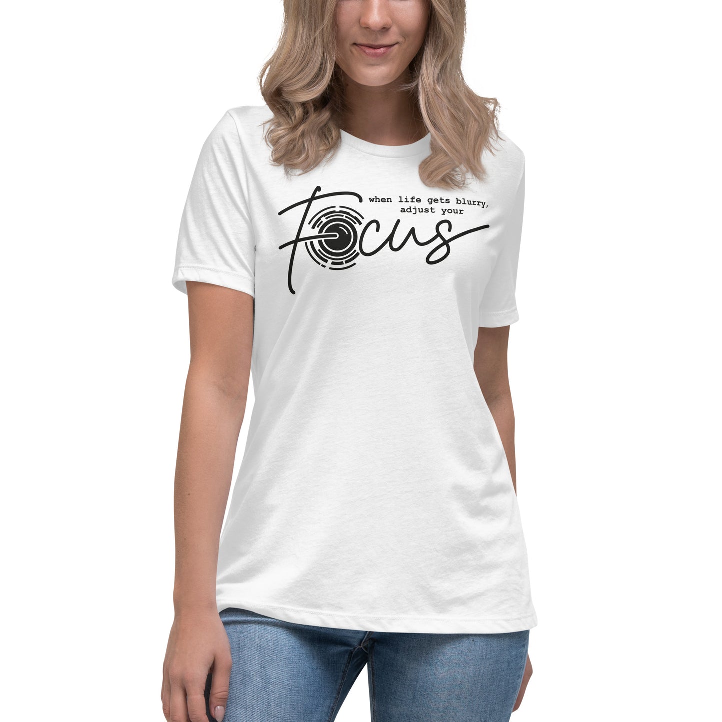 T-shirts Fille - Focus - Logo Noir