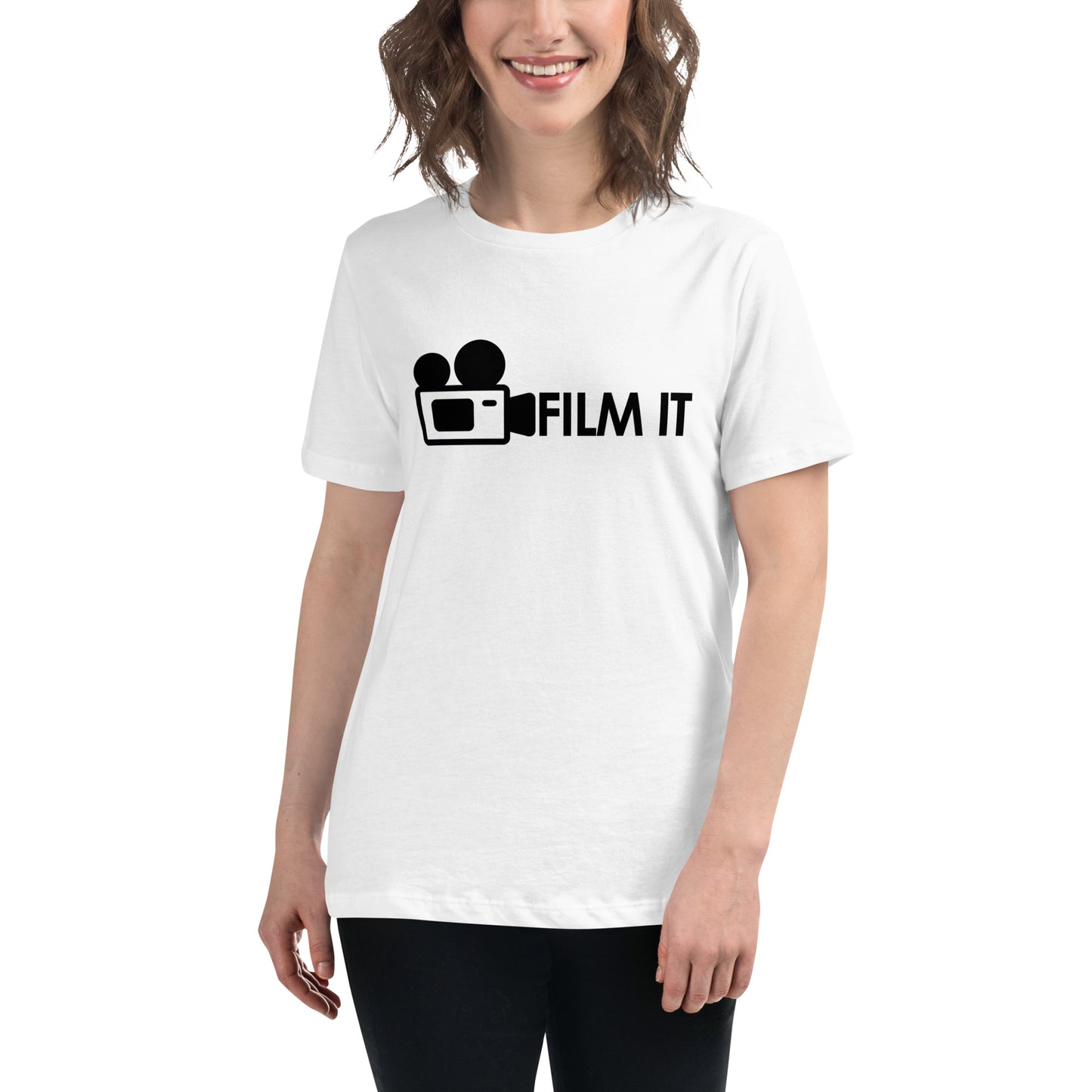 T-shirts Fille - Film it - Logo Noir