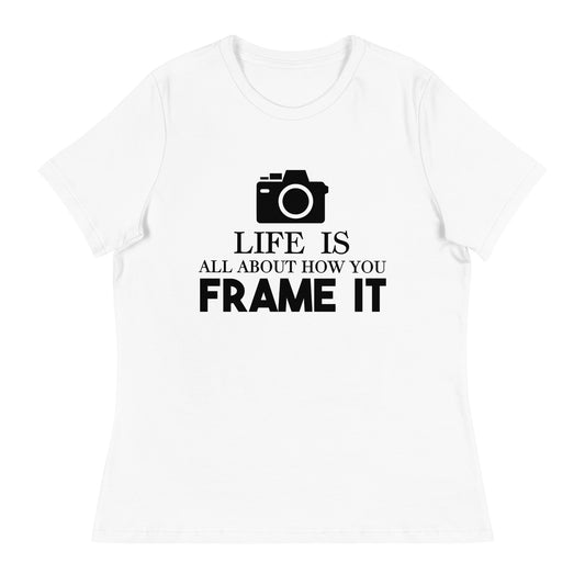 T-shirts Fille - Frame it - Logo Noir