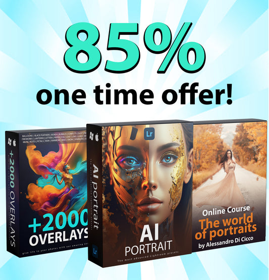 Ai Portrait + 2000 Overlay + Course: World Of Portraits | Bundle