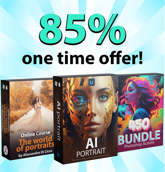 Ai Portrait + 15000 actions + Course: World Of Portrait | Bundle