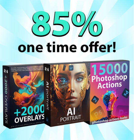 Modify Offer | 2000 Overlays + 15000 actions +  AI Portrait