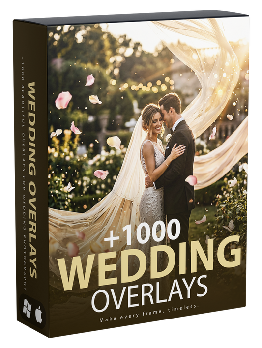 +1000 Wedding Overlays
