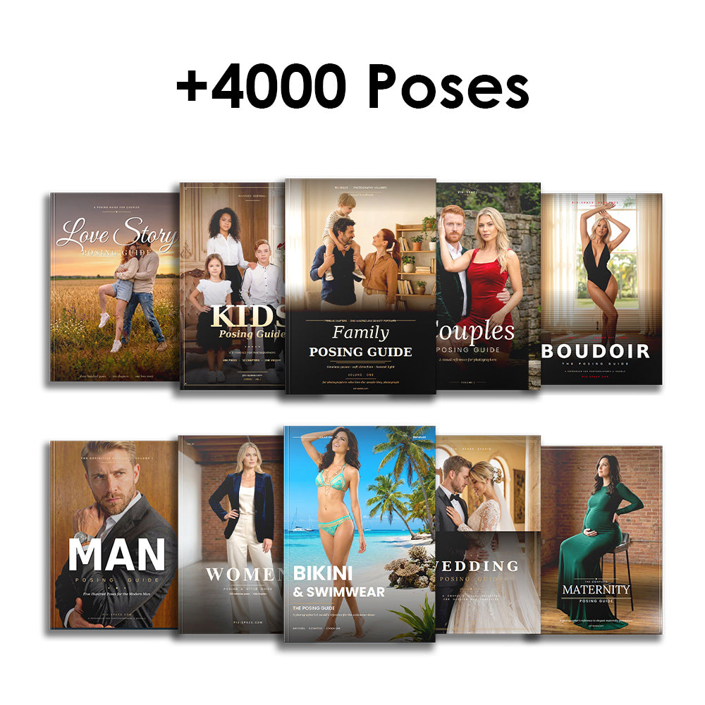 ⭐ +4000 Poses | Mega Bundle - All Posing digital Books