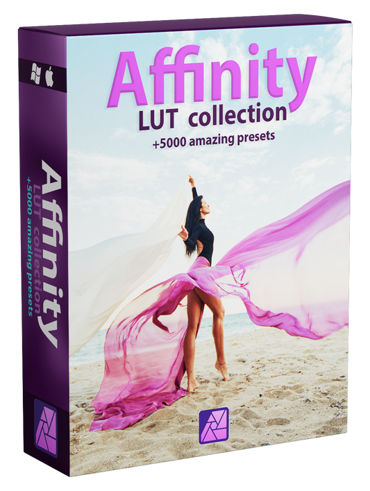 Affinity Photo: colección de +5000 LUT