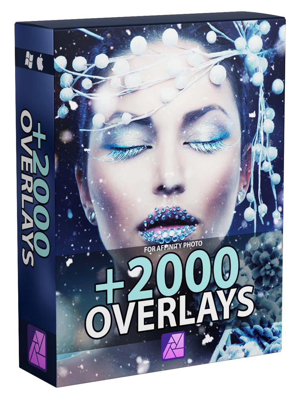 Affinity Photo - +2000 Overlays - Kostenlose lebenslange Updates