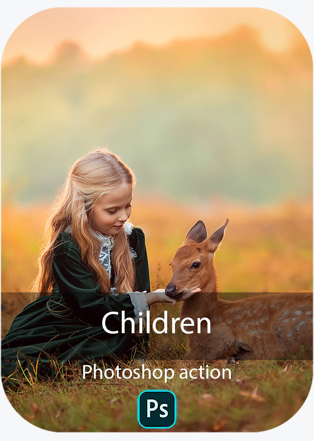 Bambini - Azione di Photoshop