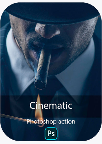 Cinématique - Photoshop Action