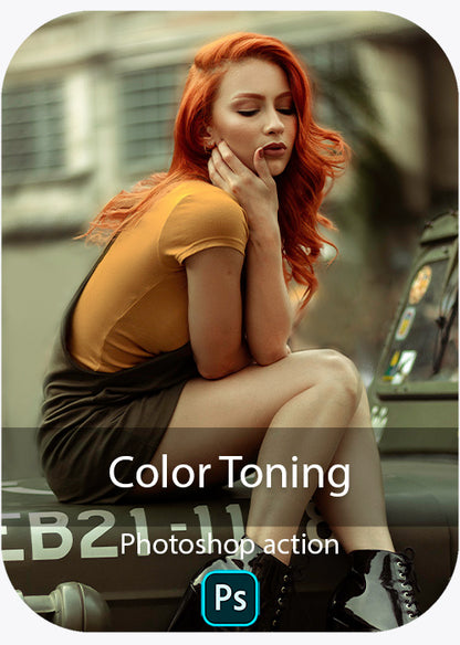 Tonification des couleurs - Actions Photoshop