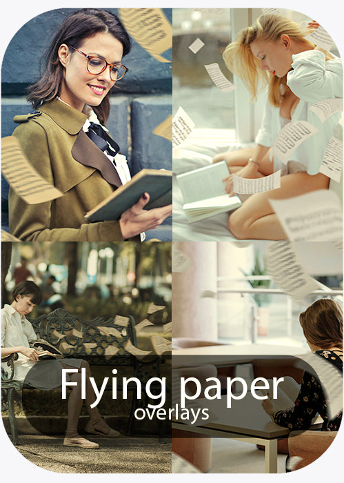 flying paper - Overlays