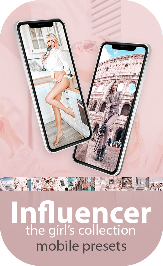 Influencer Bundle - GIRL-Version - +120 Mobile Presets