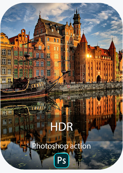 HDR - Photoshop Action