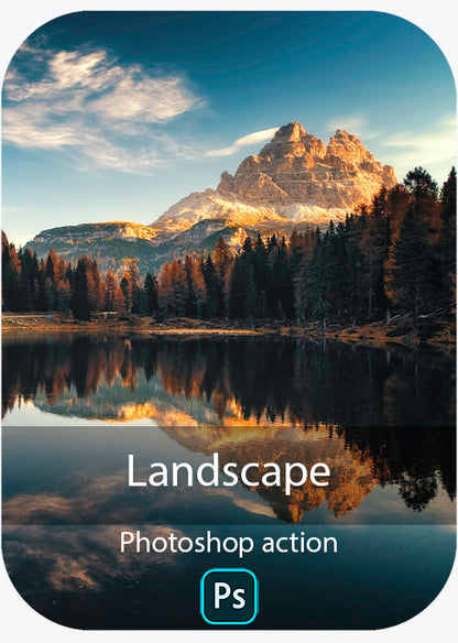 Landschaft - Photoshop-Aktion