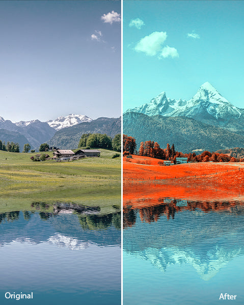 Landschaft - Photoshop-Aktion