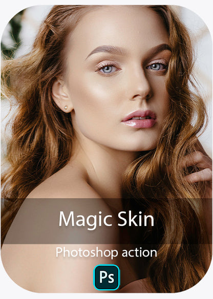 Magische Haut - Photoshop-Aktion