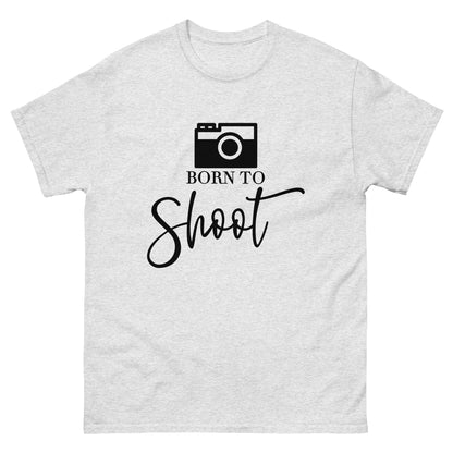T-shirts Homme - Born to shoot - Logo noir