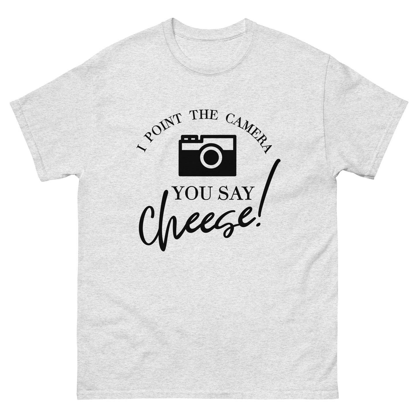 T-shirts Homme - Tu dis cheese - Logo Noir