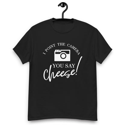 T-shirts Homme - Tu dis cheese - Logo blanc