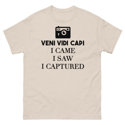 T-shirts Homme - Capi Veni Vidi - Logo Noir