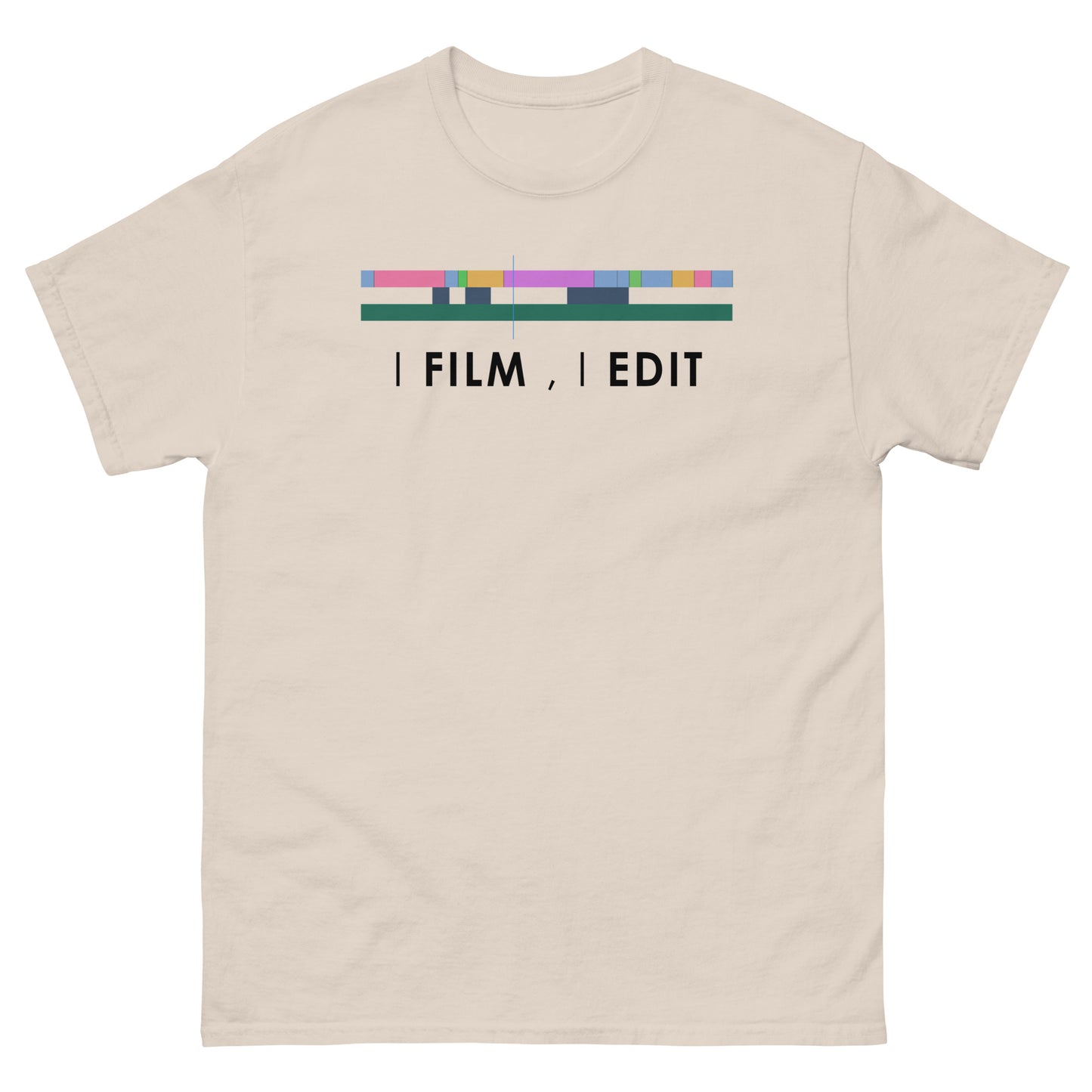 Camisetas de hombre - Filmo y edito - Logotipo negro
