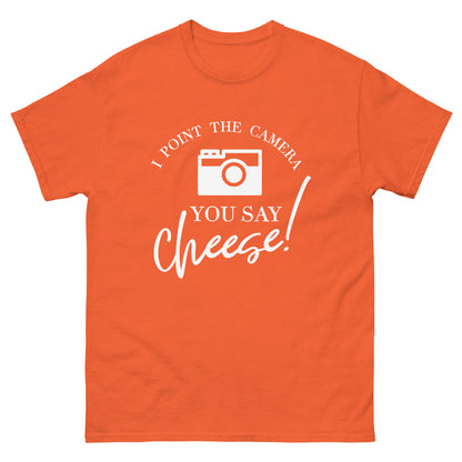 Camisetas de hombre - Tú dices queso - Logotipo blanco