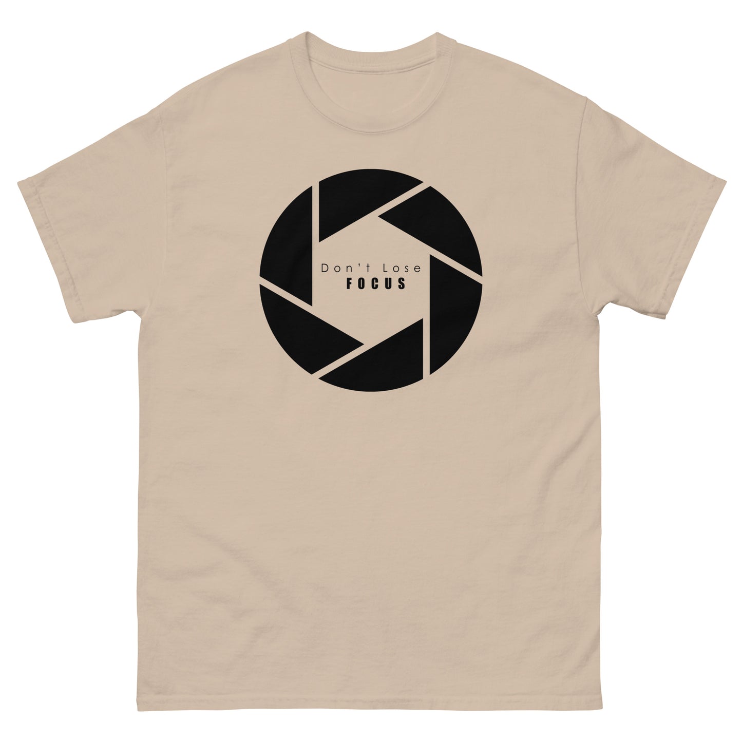 T-shirts pour hommes - Don't Lose Focus - Logo noir