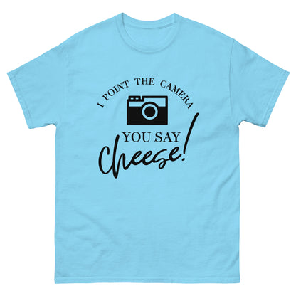 Camisetas de hombre - Tú dices queso - Logotipo negro