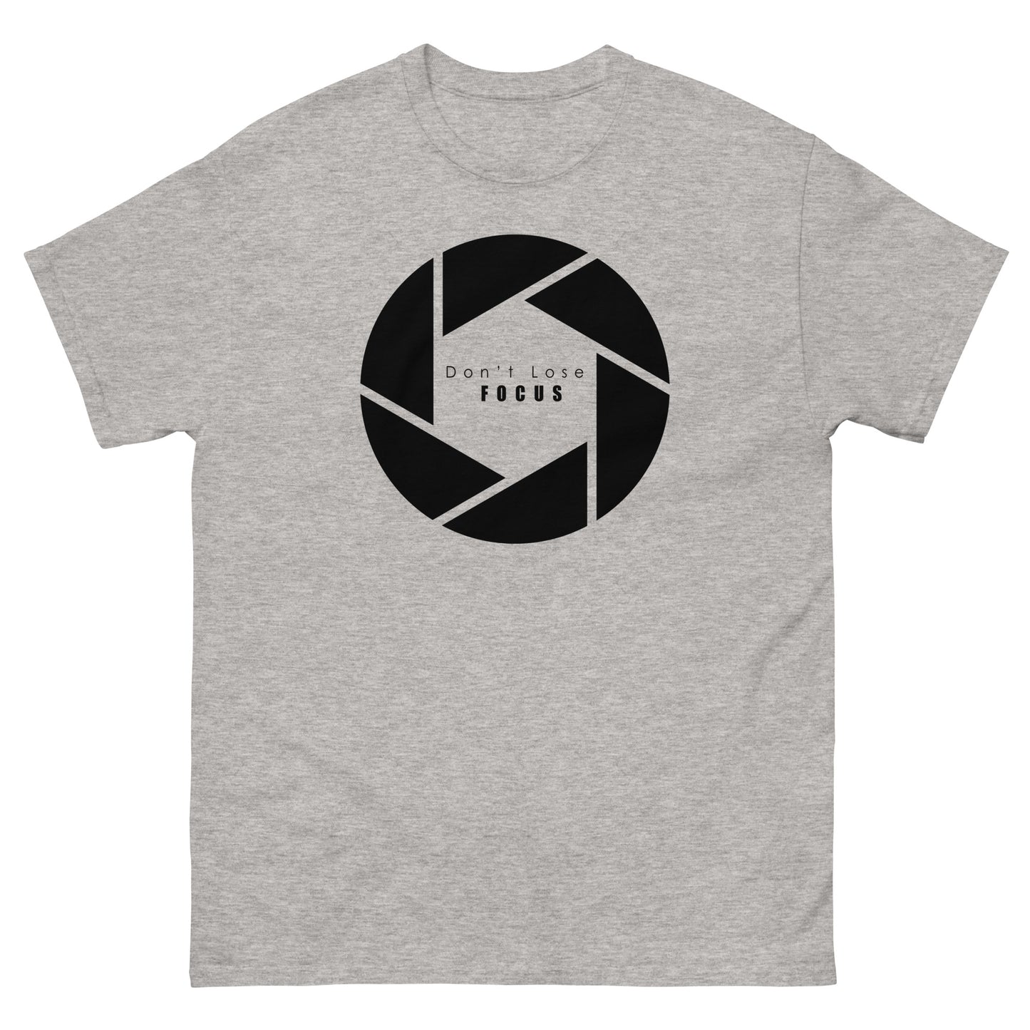 T-shirts pour hommes - Don't Lose Focus - Logo noir