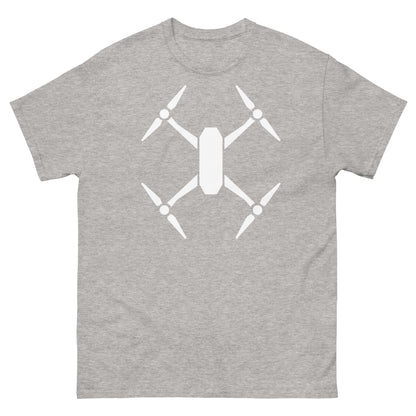 Camisetas de hombre - Drone - Logotipo blanco