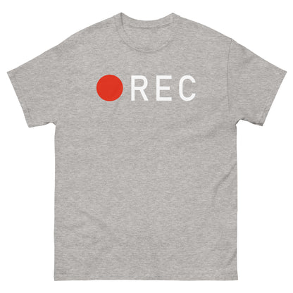 T-shirt da uomo - REC - Logo bianco