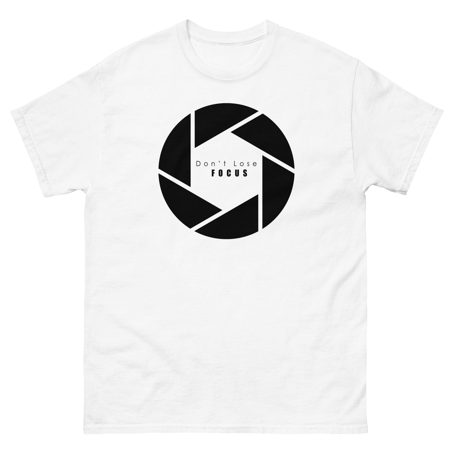 Camisetas de hombre - Don't Lose Focus - Logotipo negro