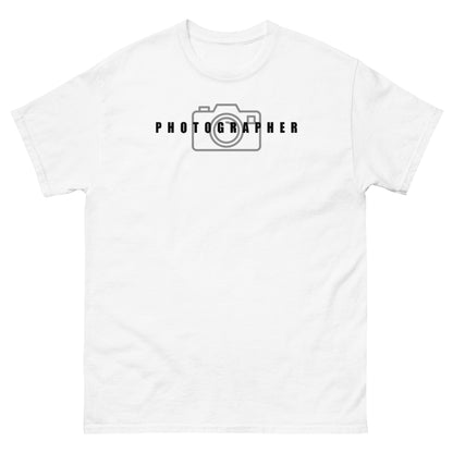 Camisetas de hombre - Fotógrafo - Logotipo negro