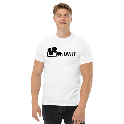 T-shirts Homme - Je filme j'édite - Logo noir
