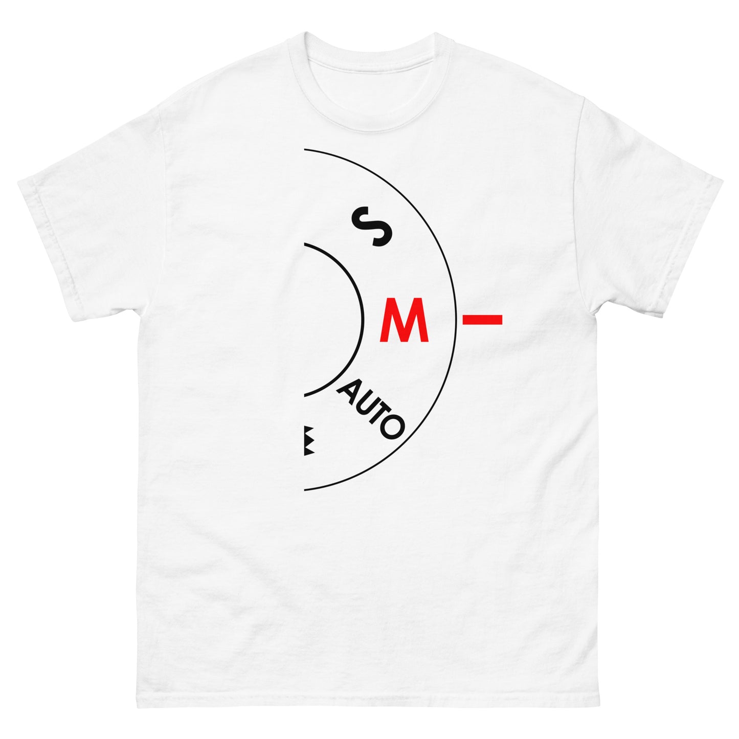 Männer-T-Shirts - Handbuch - Weißes Logo