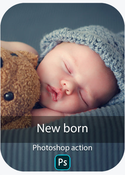 Neu geboren - Photoshop-Aktion