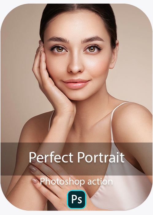 Perfektes Porträt - Photoshop-Aktion