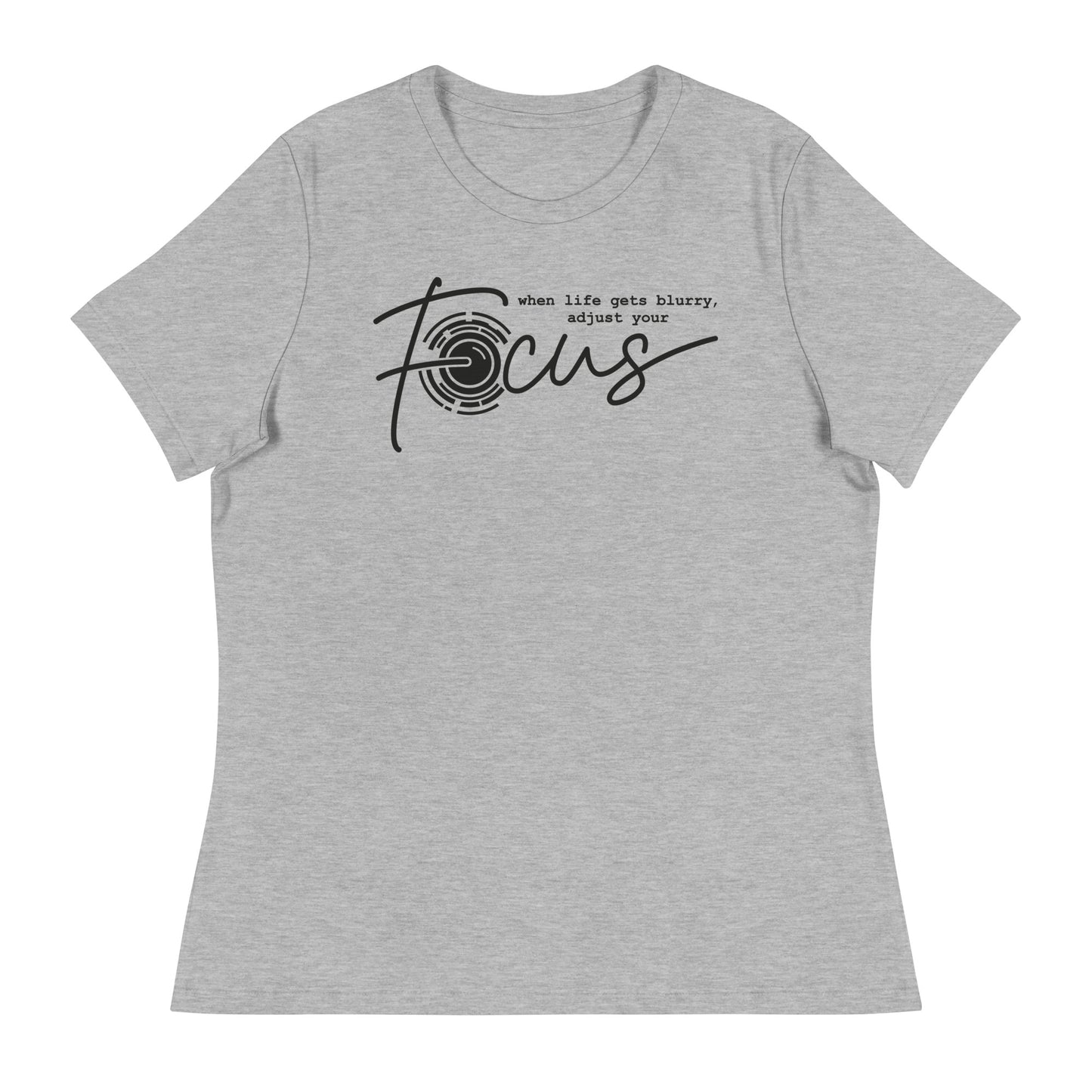 T-shirts Fille - Focus - Logo Noir
