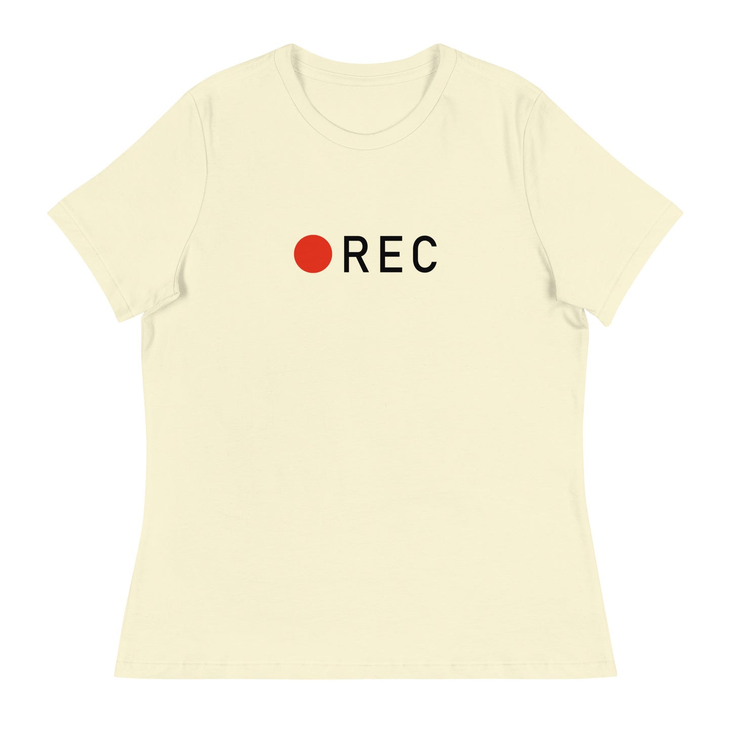 Mädchen-T-Shirts - Rec - schwarzes Logo