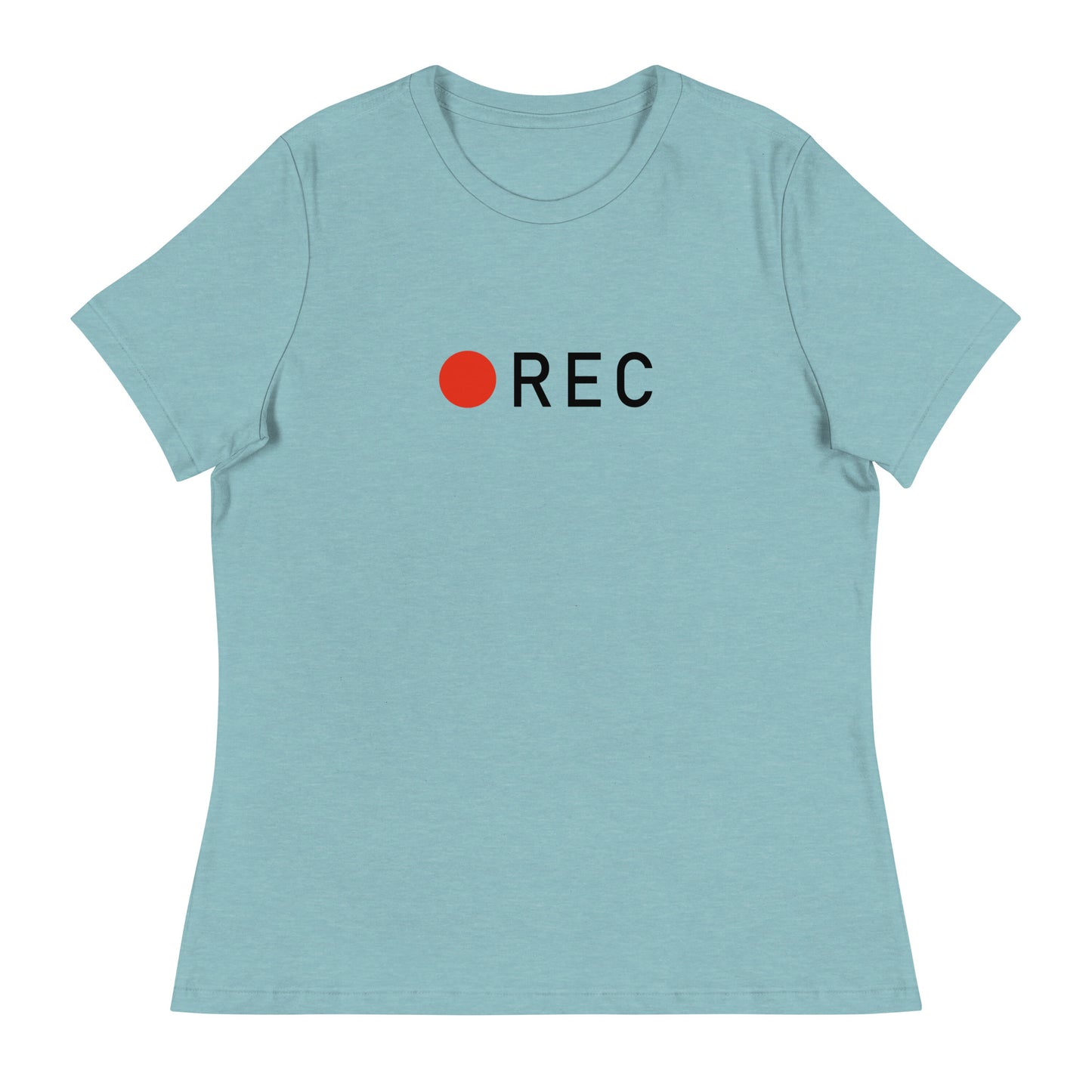Mädchen-T-Shirts - Rec - schwarzes Logo
