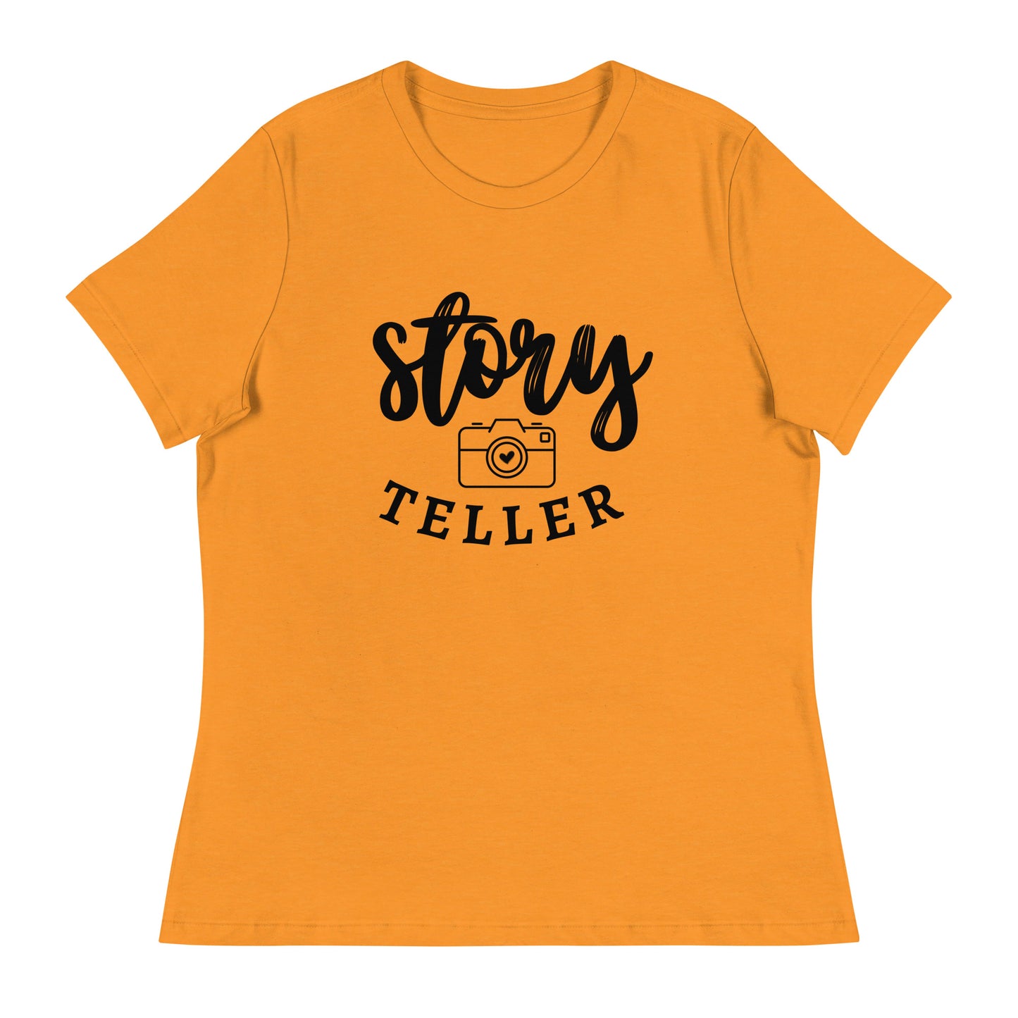 Mädchen-T-Shirts - Geschichtenerzähler - Schwarzes Logo