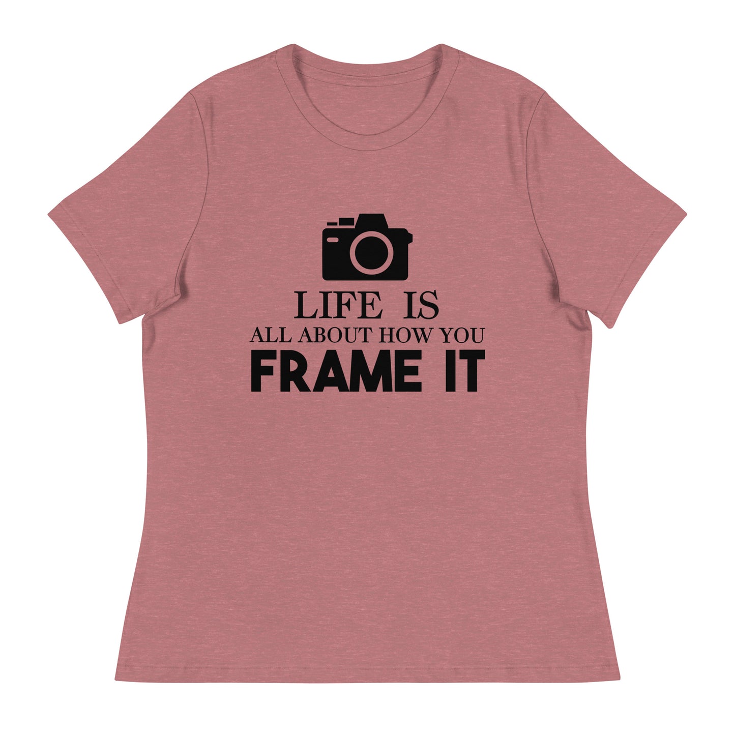 Girl Tees - Frame it - Black Logo