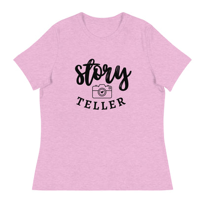 T-shirts Fille - Story Teller - Logo Noir