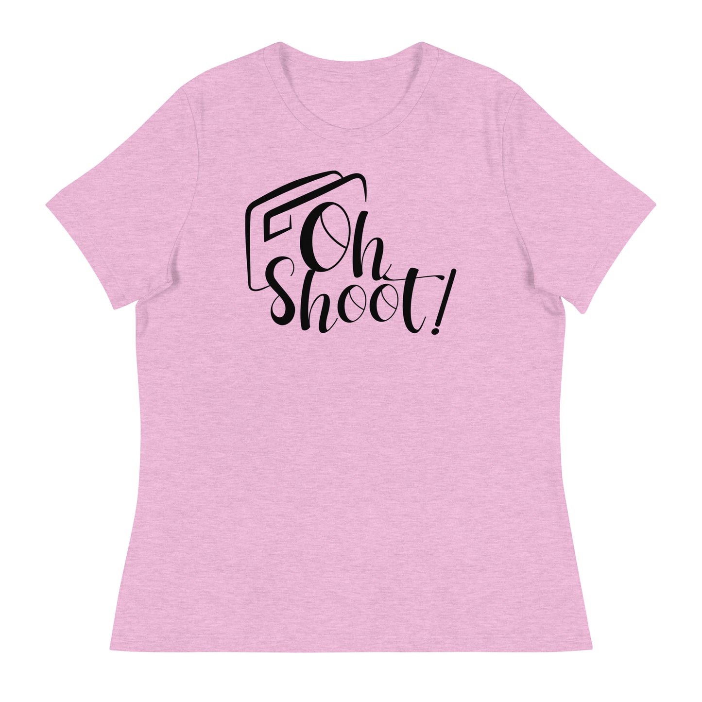Mädchen-T-Shirts - Oh Shoot- Schwarzes Logo