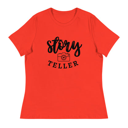 T-shirts Fille - Story Teller - Logo Noir