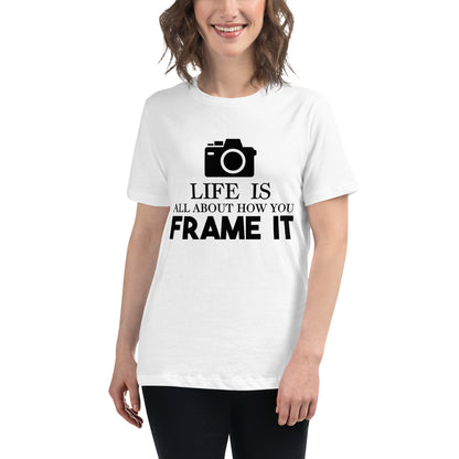 Girl Tees - Frame it - Black Logo